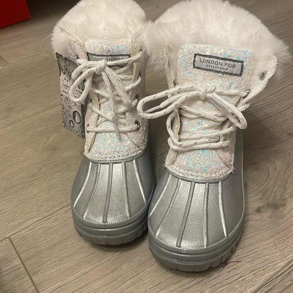 Glitter Duck Boots